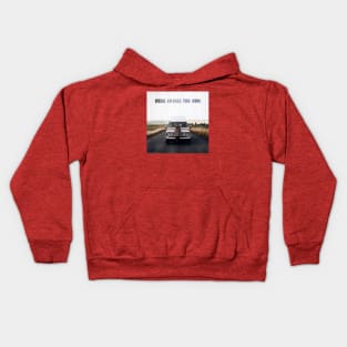 Here comes the classic road trip Kids Hoodie